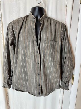 Vintage Ron Chereskin Collarless Men's Shirt